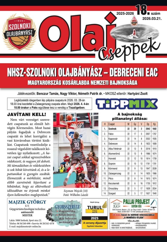 Olaj Cseppek 2025-26/18