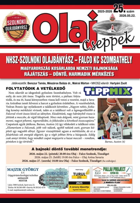 Olaj Cseppek 2025-26/25