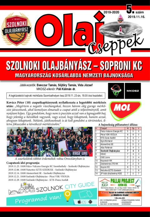 Olaj Cseppek 2019-20/5