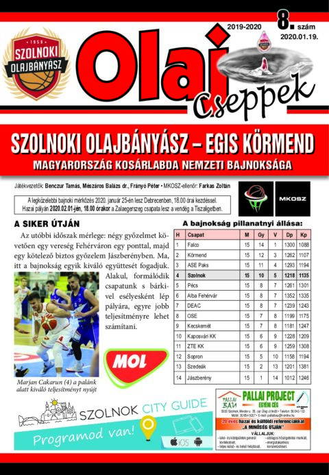 Olaj Cseppek 2019-20/8