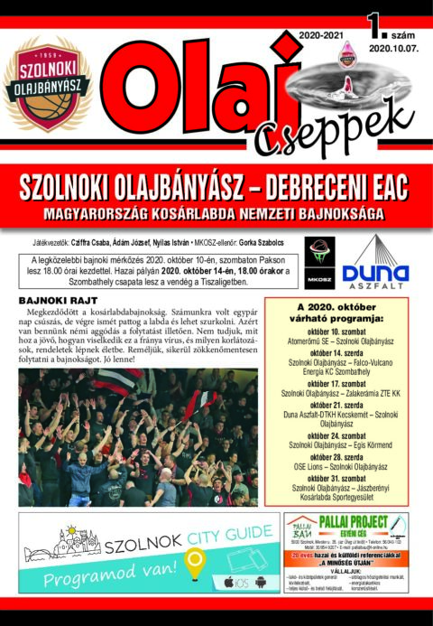 Olaj Cseppek 2020-21/1