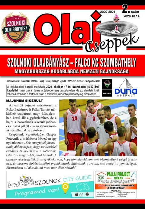 Olaj Cseppek 2020-21/2