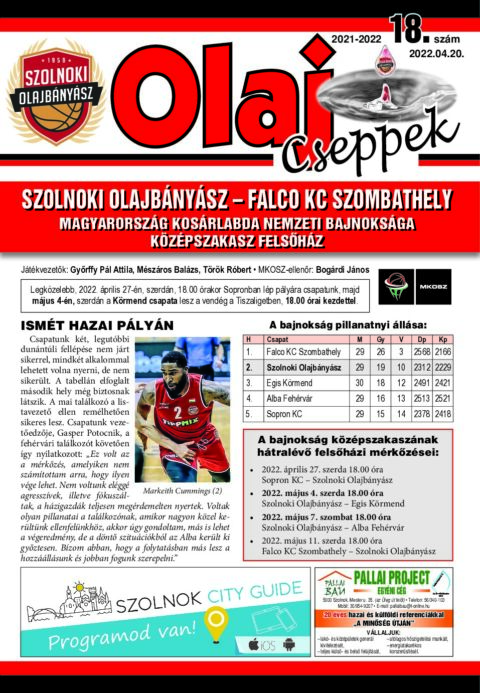 Olaj Cseppek 2021-22/18