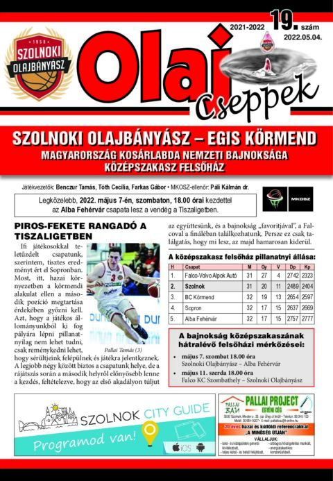 Olaj Cseppek 2021-22/19