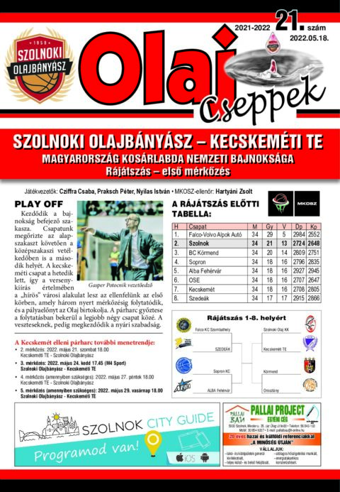 Olaj Cseppek 2021-22/21