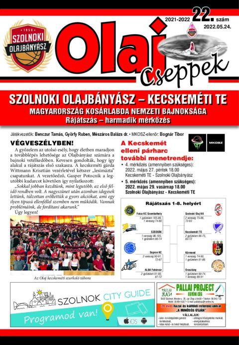 Olaj Cseppek 2021-22/22
