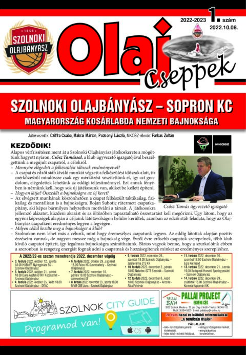 Olaj Cseppek 2022-23/1
