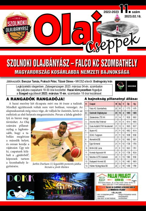 Olaj Cseppek 2022-23/11