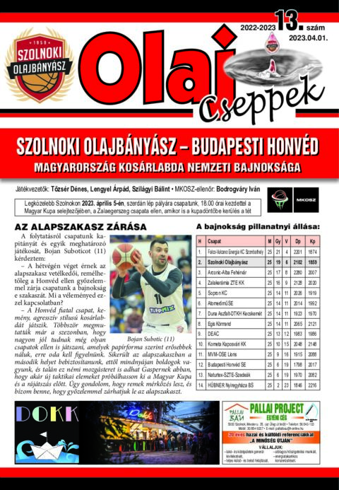 Olaj Cseppek 2022-23/13