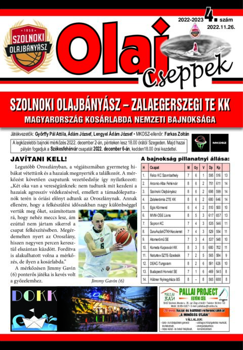 Olaj Cseppek 2022-23/4