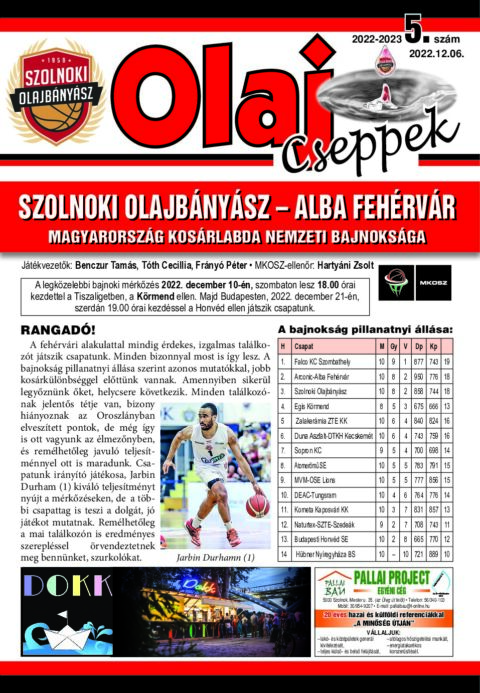 Olaj Cseppek 2022-23/5