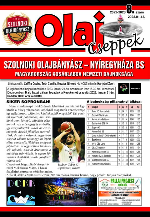 Olaj Cseppek 2022-23/8