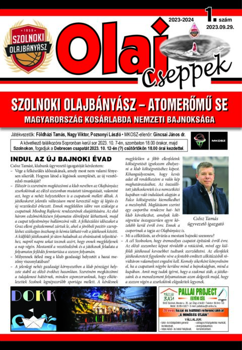 Olaj Cseppek 2023-24/1