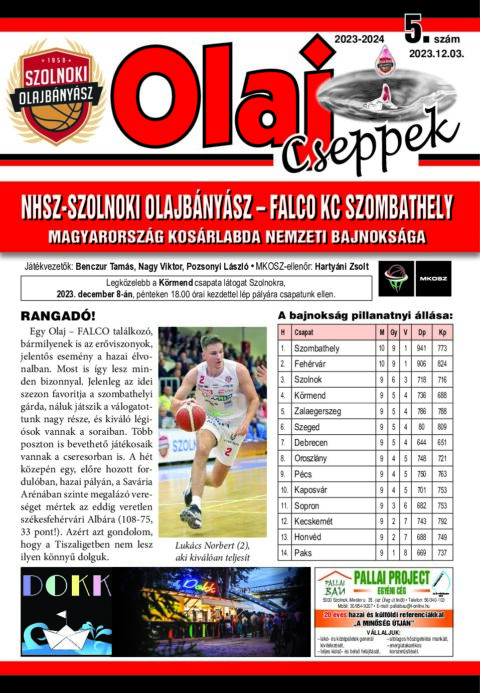 Olaj Cseppek 2023-24/5