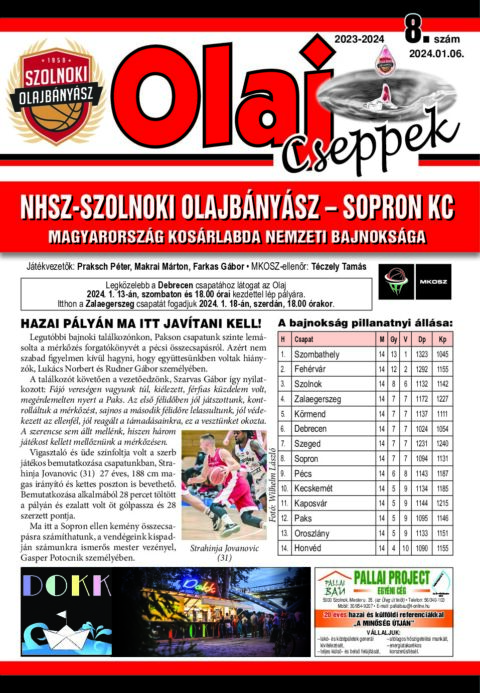 Olaj Cseppek 2023-24/8