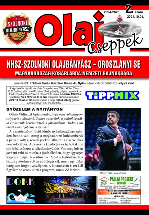 Olaj Cseppek 2024-25/2