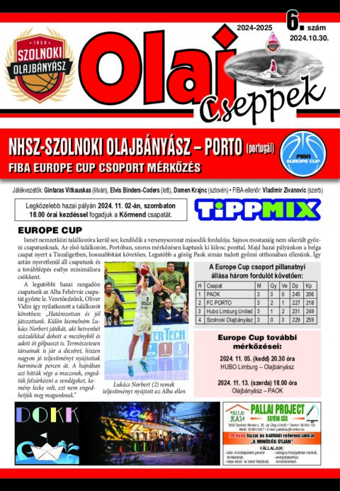 Olaj Cseppek 2024-25/6