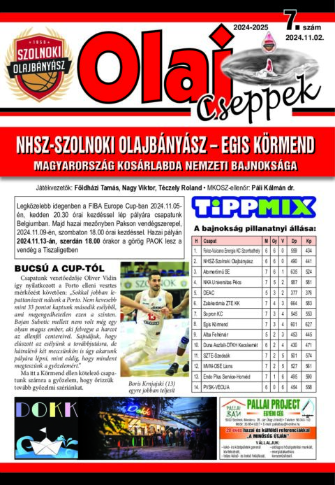 Olaj Cseppek 2024-25/7