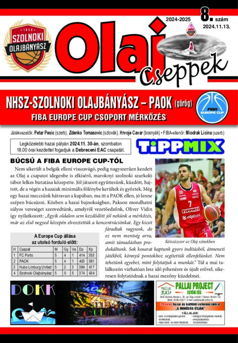 Olaj Cseppek 2024-25/8