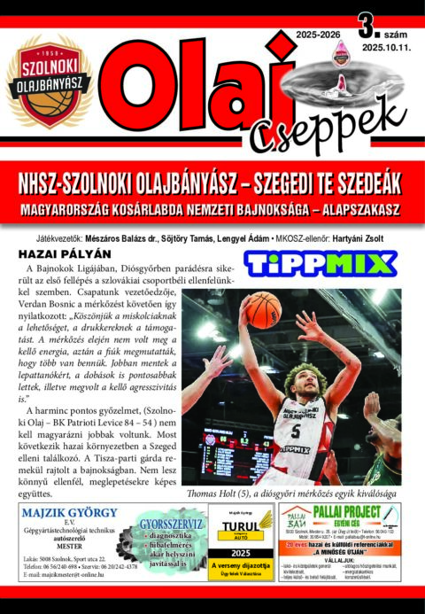 Olaj Cseppek 2025-26/3